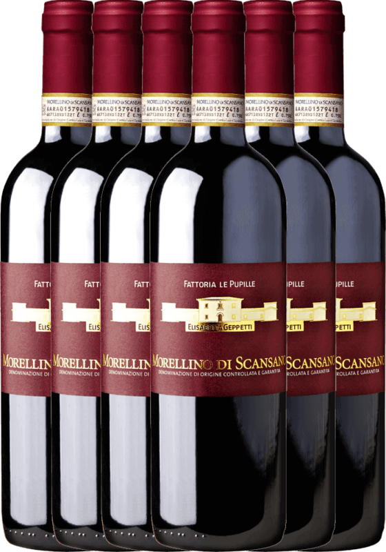 6er Vorteilspaket - Morellino di Scansano DOCG - Le Pupille