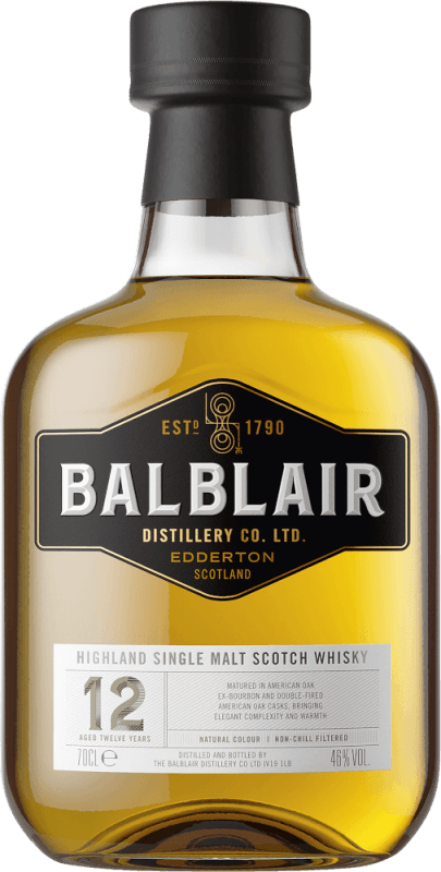 12 Years Old Whisky - Balblair Distillery