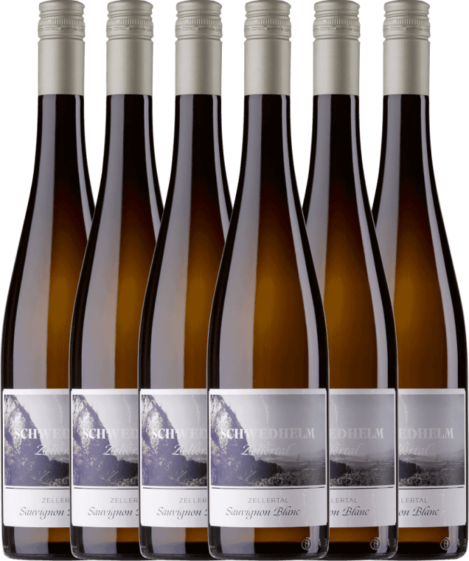 6er Vorteils-Weinpaket - Sauvignon Blanc Zellertal trocken - Schwedhelm Zellertal