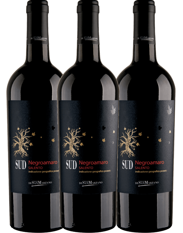 3er Vorteils-Weinpaket - SUD Negroamaro - Cantine San Marzano