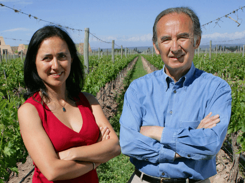 ニコラス・カテナと娘のラウラ