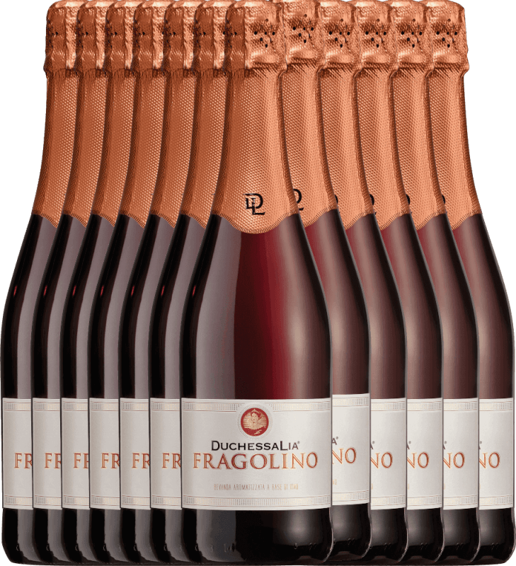 12er Vorteilspaket - Fragolino Rosso - Duchessa Lia