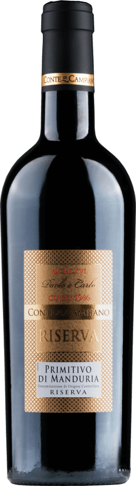 プレビュー: 3er Vorteils-Weinpaket - Primitivo di Manduria Riserva DOC - Conte di Campiano