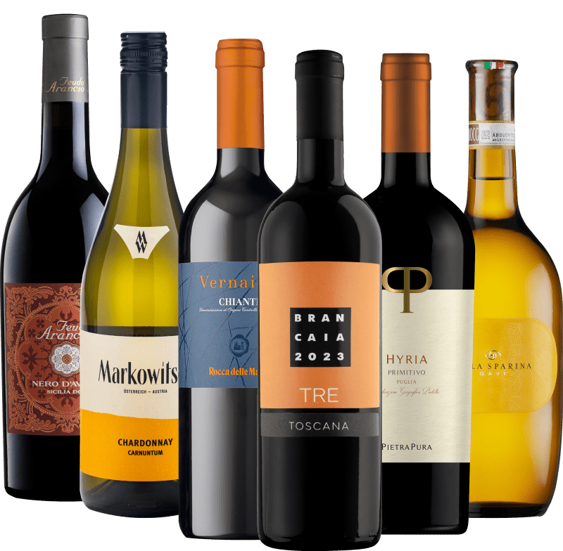 ハロウィンのための完璧なワインセレクション - 6個のグルメパッケージ