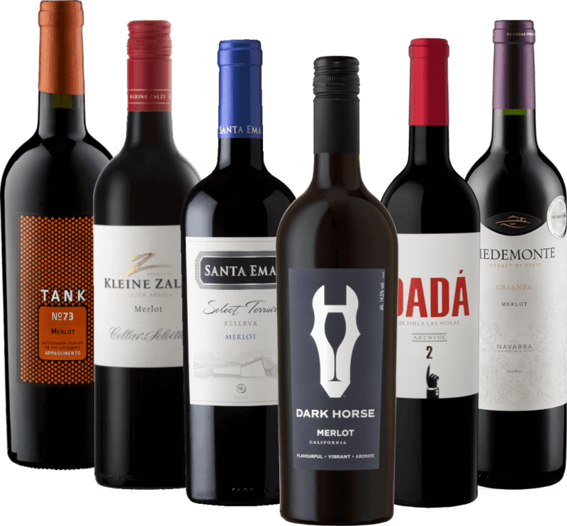 ブドウ品種6倍パッケージ - メルローで世界一周