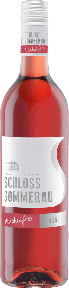 プレビュー: 6er Vorteilspaket Schloss Sommerau Roséwein alkoholfrei - Sommerau