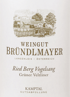 プレビュー: Grüner Veltliner Berg Vogelsang - Weingut Bründlmayer