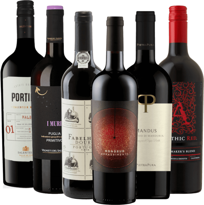 ヴィネロのベスト赤ワイン-トップセラー6倍パッケージ