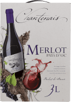 Chantenais Merlot 3,0l Bag-in-Box- Les Grands Chais de France