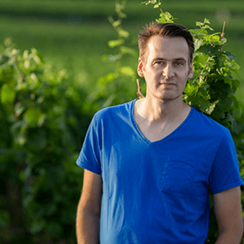 ワインメーカーのアレキサンダー・ガイスラー氏