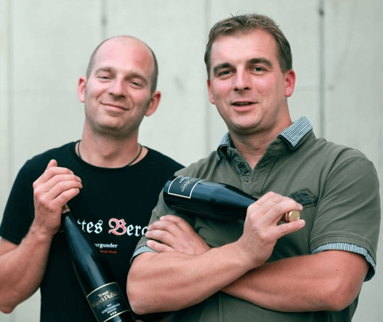 ワーゲックのワインメーカー、トーマス・パフマンとフランク・パフマン