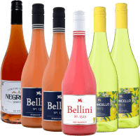 P&Pワインのさわやかなカクテルパーティー - 6個セットの試飲パック