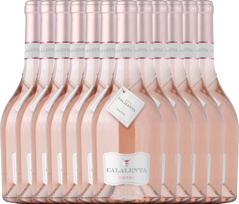 12er Vorteils-Weinpaket - Fantini Calalenta Merlot Rosato - Farnese