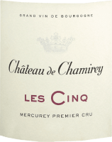 プレビュー: Les Cinq Mercurey Premier Cru Cuvée - Château de Chamirey