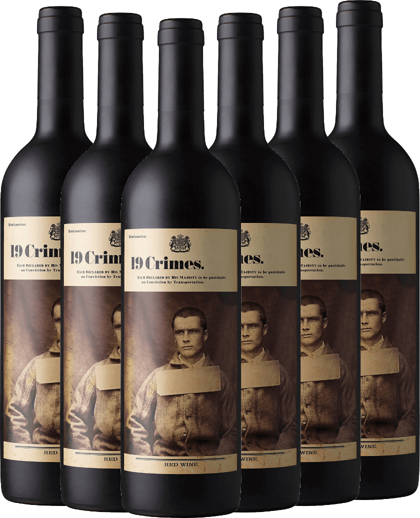 6x Vorteils-Weinpaket Red Blend - 19 Crimes をオンラインで購入