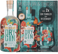 Dry Gin in GP inkl. 2 Gläser - Los Muertos