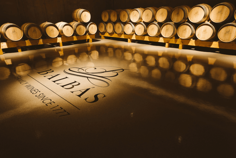 ボデガス・バルバスのセラー
