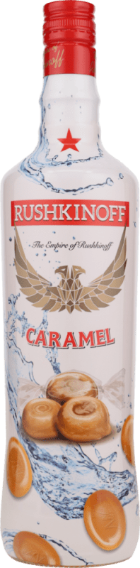 Caramel Likör auf Vodkabasis 1,0 l - Rushkinoff