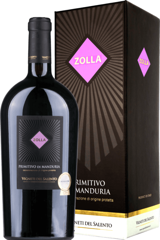 Zolla Primitivo di Manduria DOP 1,5 l Magnum - Vigneti del Salento