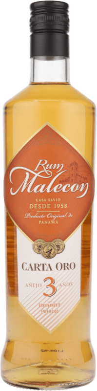 3 Años Carta Oro - Malecon Rum