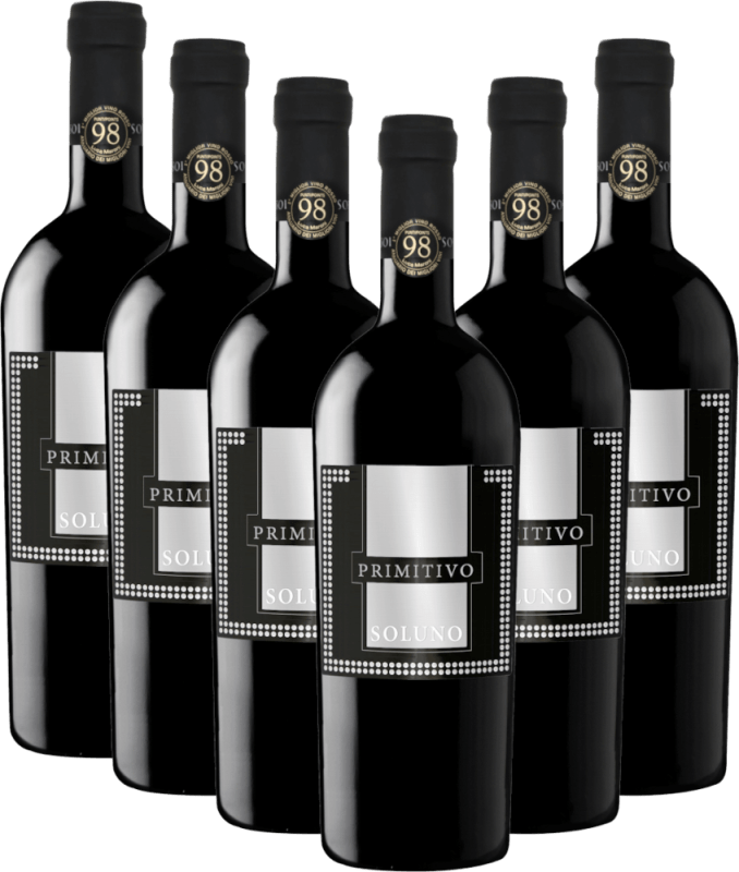 6x Vorteils-Weinpaket Soluno Primitivo - Lorusso Michele