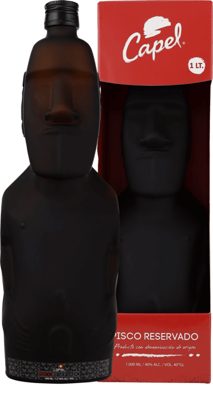 Pisco Reservado Moai 1,0l - Capel