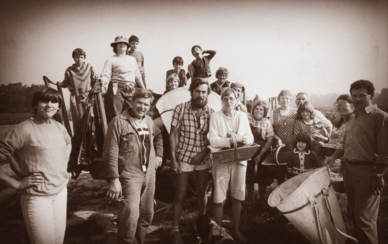 シャトー・ミカレ」チームの歴史的写真 シャトー・ミカレ」チームの歴史的写真