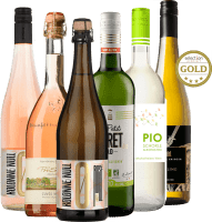 アルコールフリーワイン6本入りテイスティングパッケージ - 罪悪感なく100％楽しめる