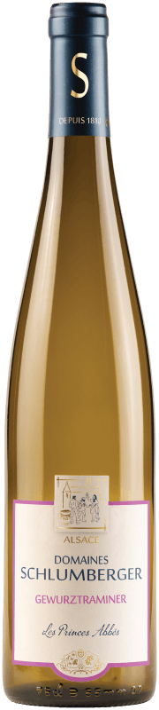 Gewürztraminer les Princes Abbés Alsace - Domaines Schlumberger