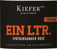 プレビュー: Spätburgunder Rosé trocken 1,0 l - Weingut Kiefer