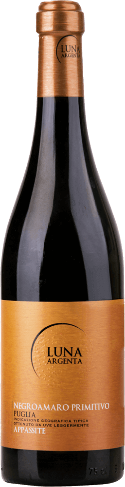 プレビュー: 6er Vorteils-Weinpaket - Appassimento Negroamaro Primitivo - Luna Argenta