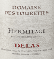 プレビュー: Hermitage Domaine des Tourettes AOC 1,5 l Magnum - Delas Frères