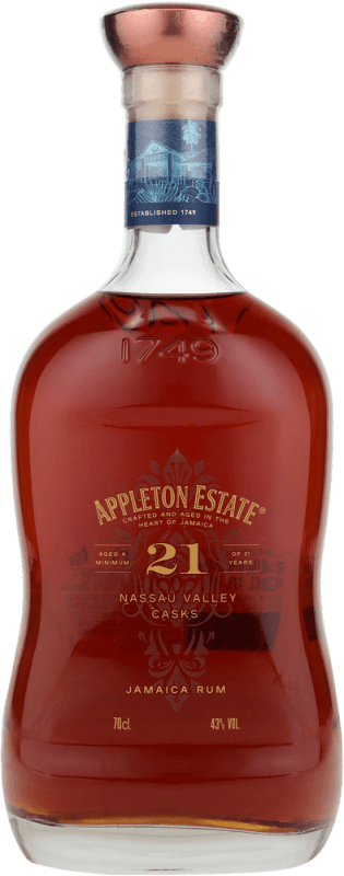 Estate 21 Years Old Rum - Appleton