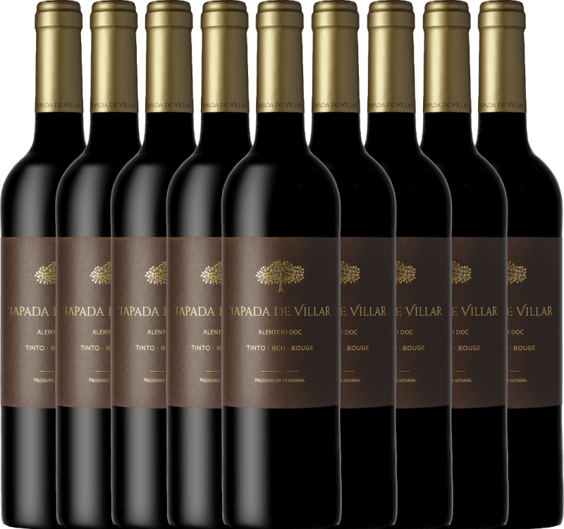 9er Vorteils-Weinpaket Tapada de Villar Tinto - Quinta das Arcas
