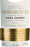 プレビュー: Rare Sherry Solera India - Osborne