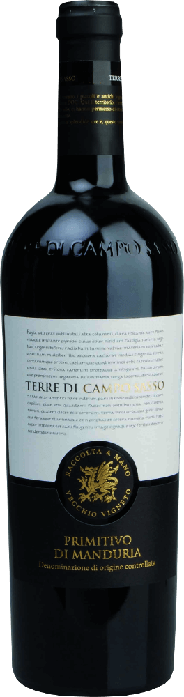 プレビュー: 12x Vorteils-Weinpaket Primitivo di Manduria DOC - Terre di Campo Sasso