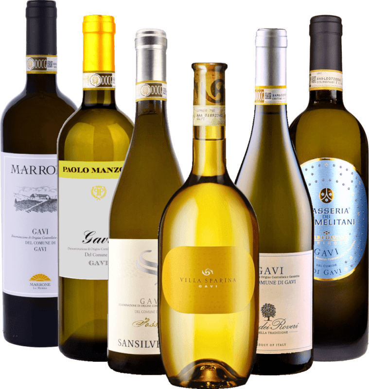 ガヴィ・ディ・ガヴィの多様性を発見 - 6倍テイスティングパッケージ