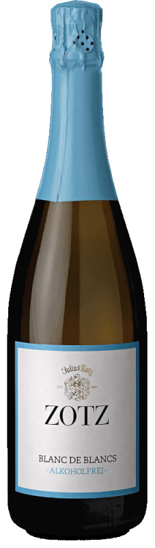 Blanc de Blancs perlend Alkoholfrei - Weingut Zotz