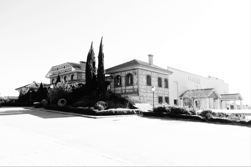 ビリャルタのワイナリー建物