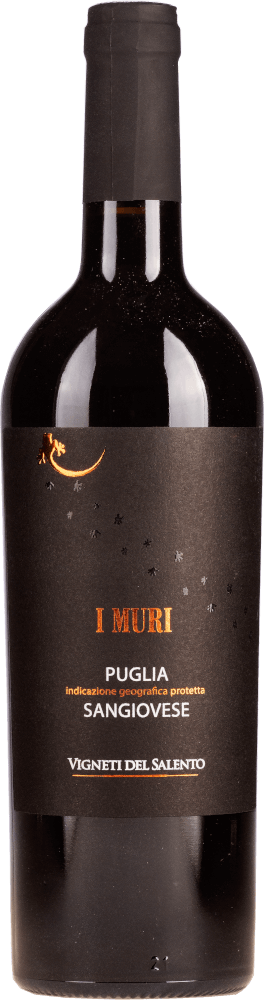 プレビュー: 6er Vorteils-Weinpaket - I Muri Sangiovese Puglia IGP - Vigneti del Salento
